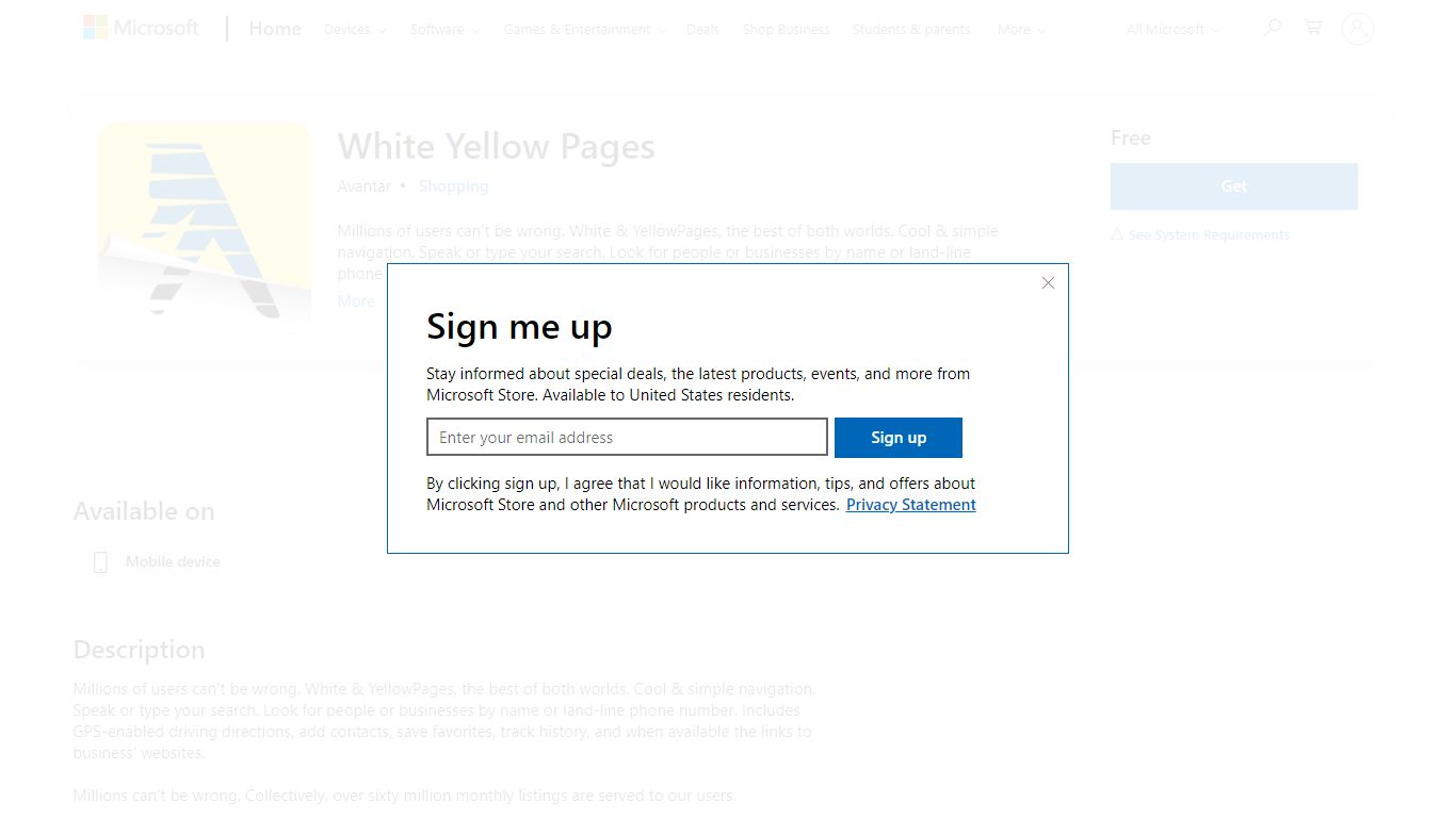Get White Yellow Pages - Microsoft Store